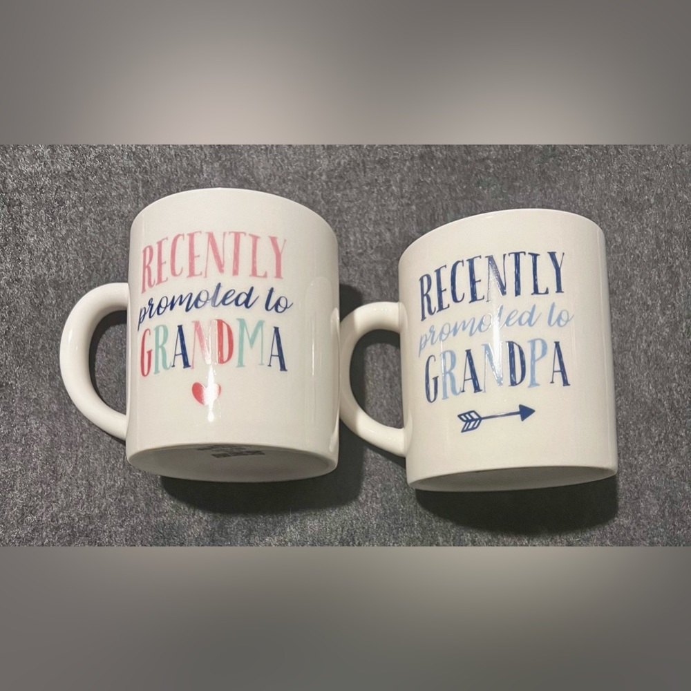Grandma and Grandpa coffee mugs